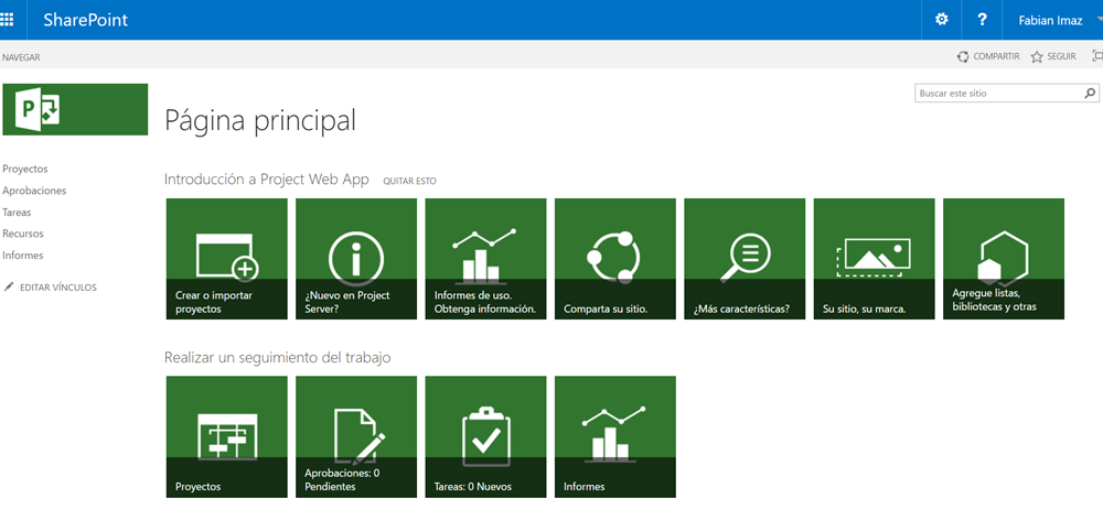 Configurando Enterprise Project Type – Project Server